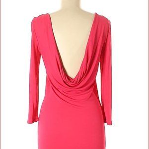 Emilio Pucci Sexy Slinky Coral Color Dress, size 8